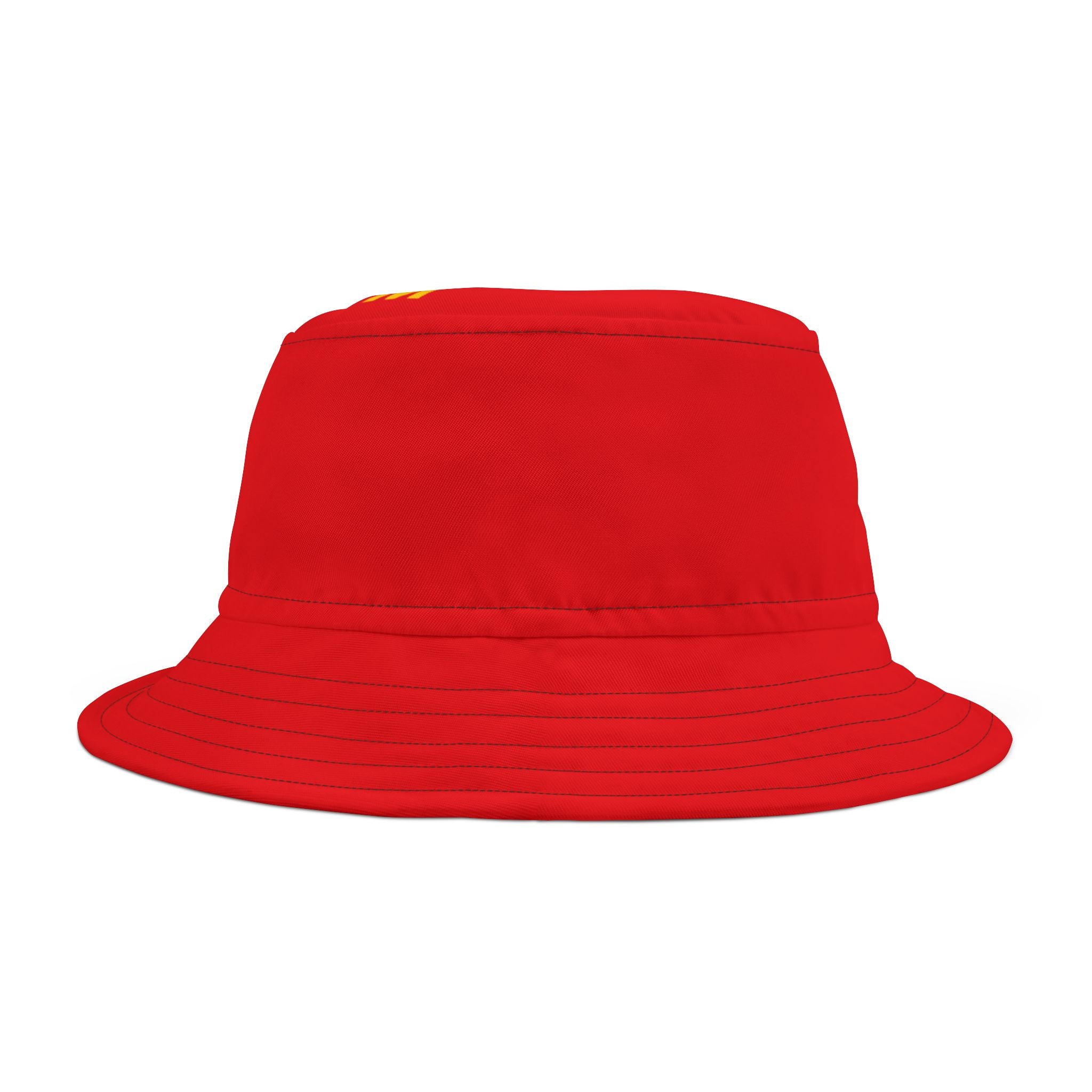 Red Bucket Hat — Classic Sun & Streetwear Accessory