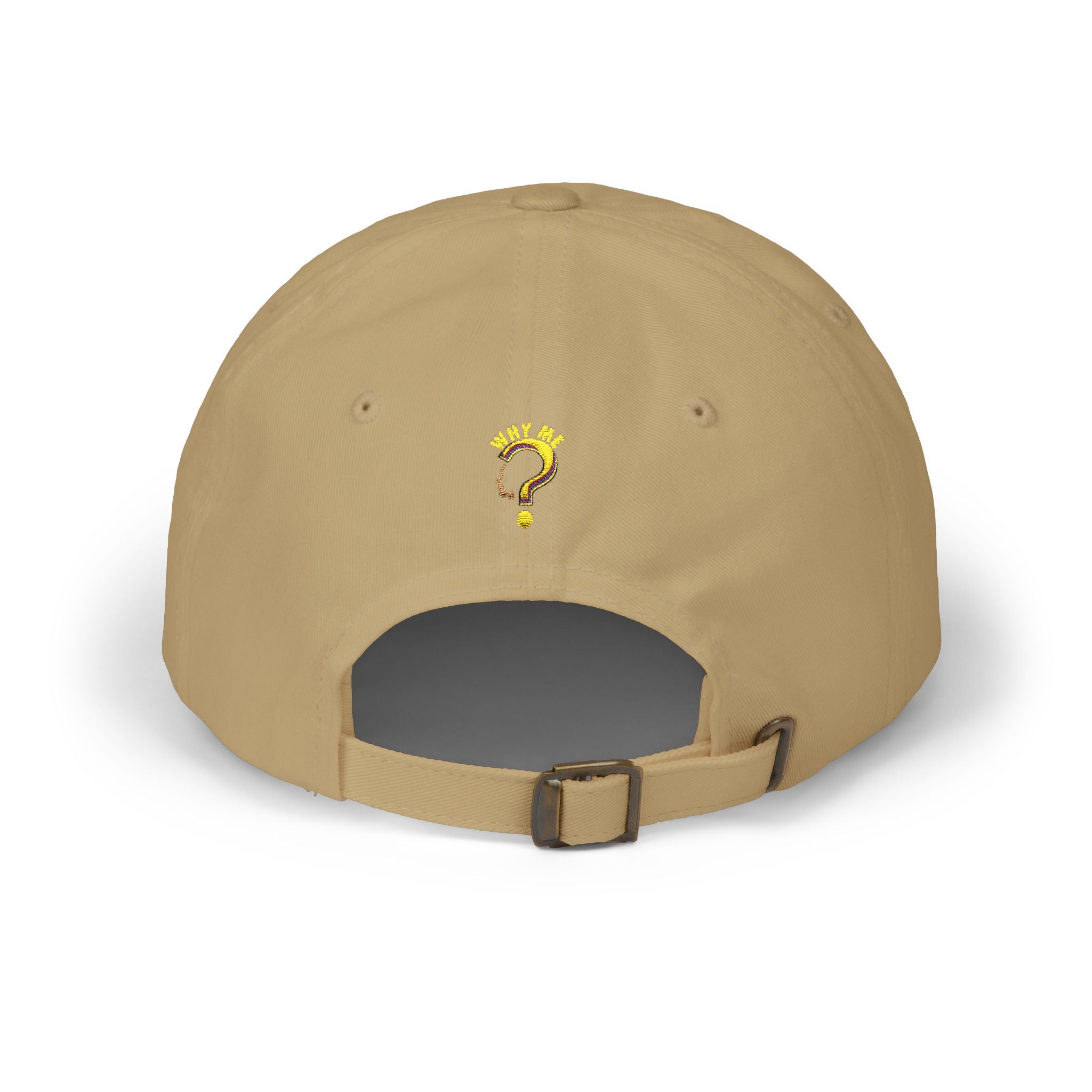 Dad Cap — 'Why Me?' Question Mark Embroidered Baseball Hat