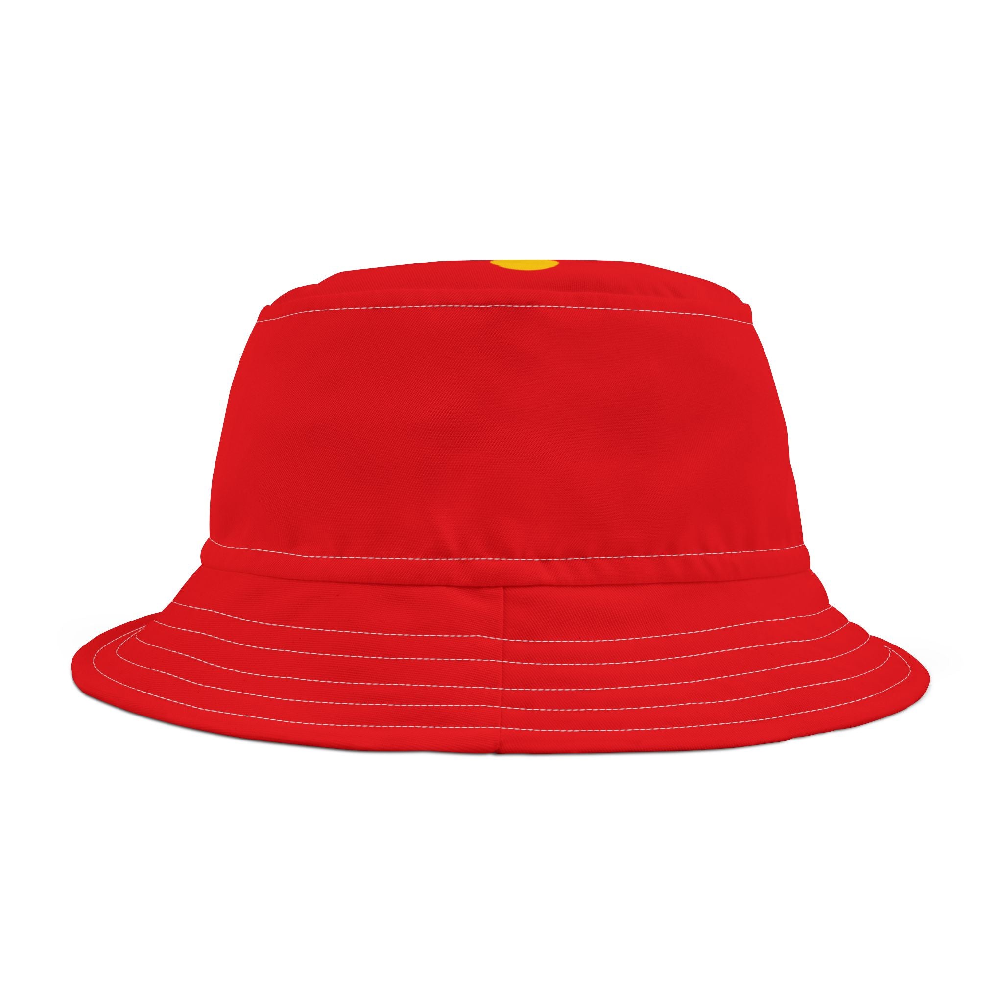 Red Bucket Hat — Classic Sun & Streetwear Accessory
