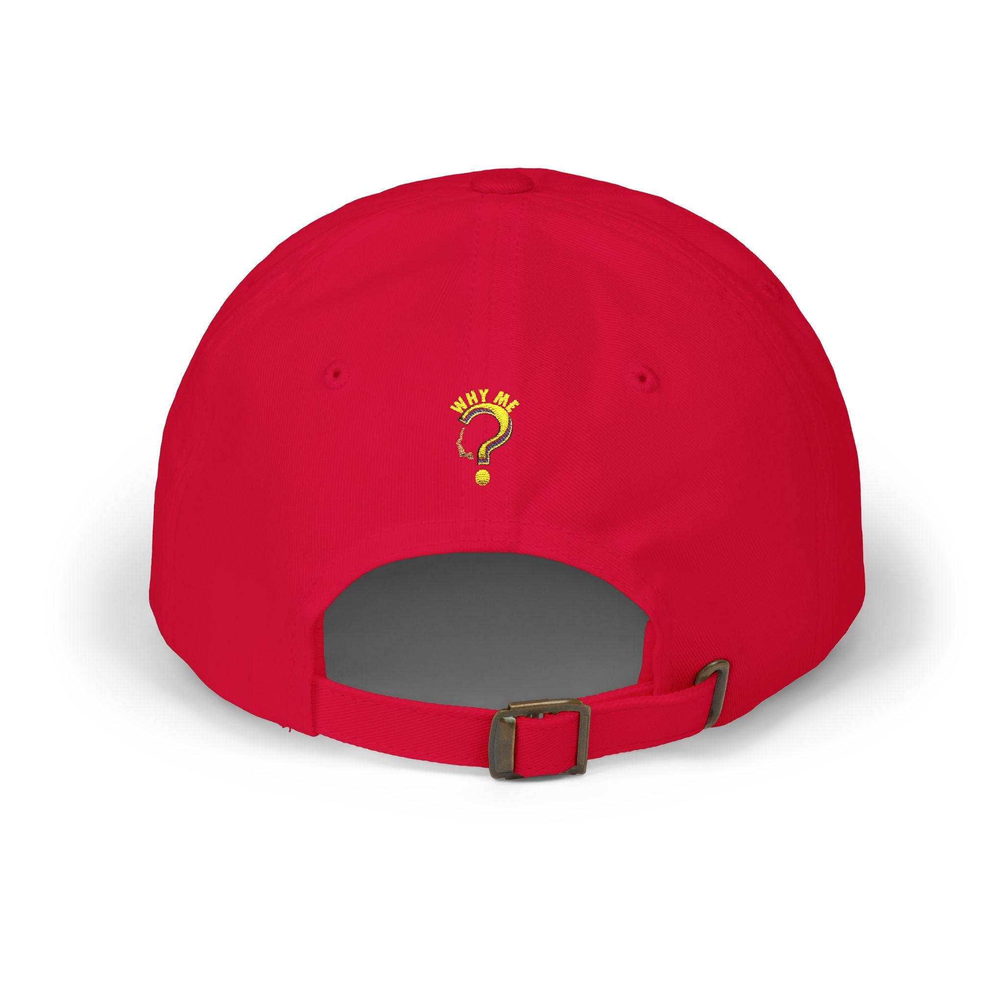 Dad Cap — 'Why Me?' Question Mark Embroidered Baseball Hat