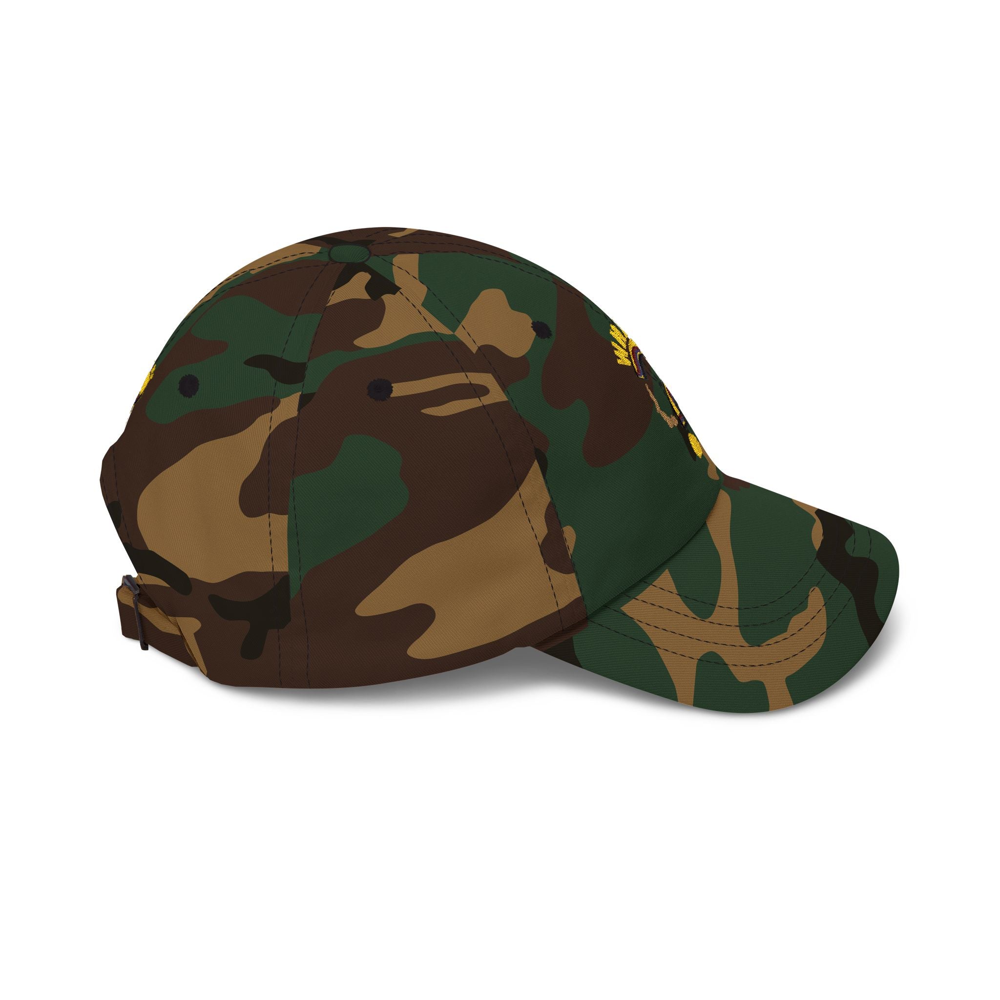 Dad Cap — 'Why Me?' Question Mark Embroidered Baseball Hat